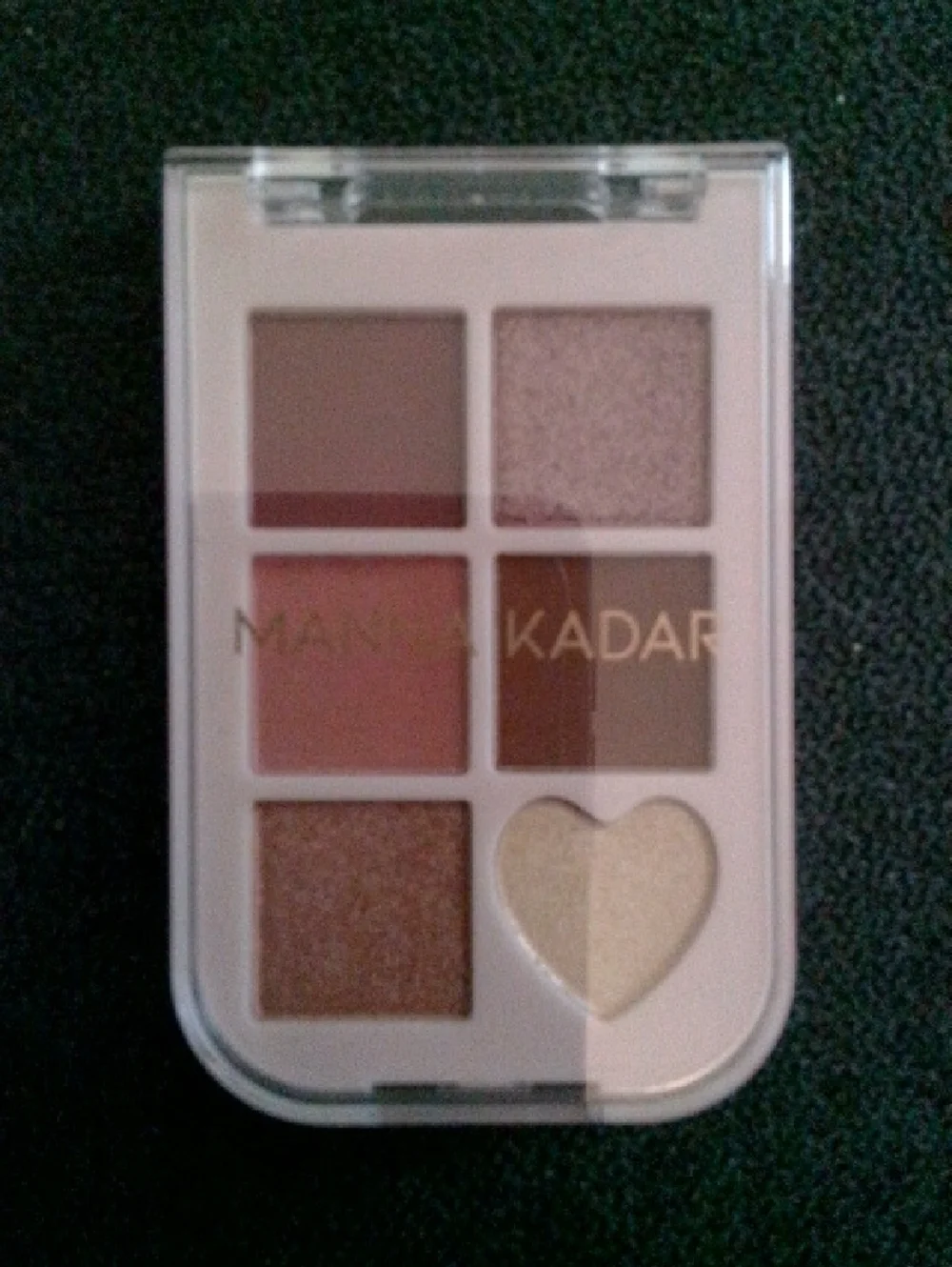 Manna Kadar Pink Mirage Eyeshadow Compact Pink Mirage Set New